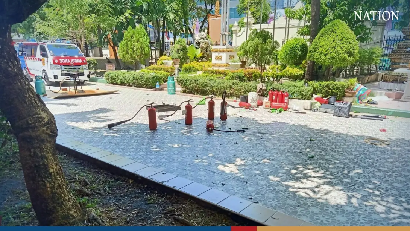 Student killed, 5 injured in fire extinguisher explosion at Bangkok school