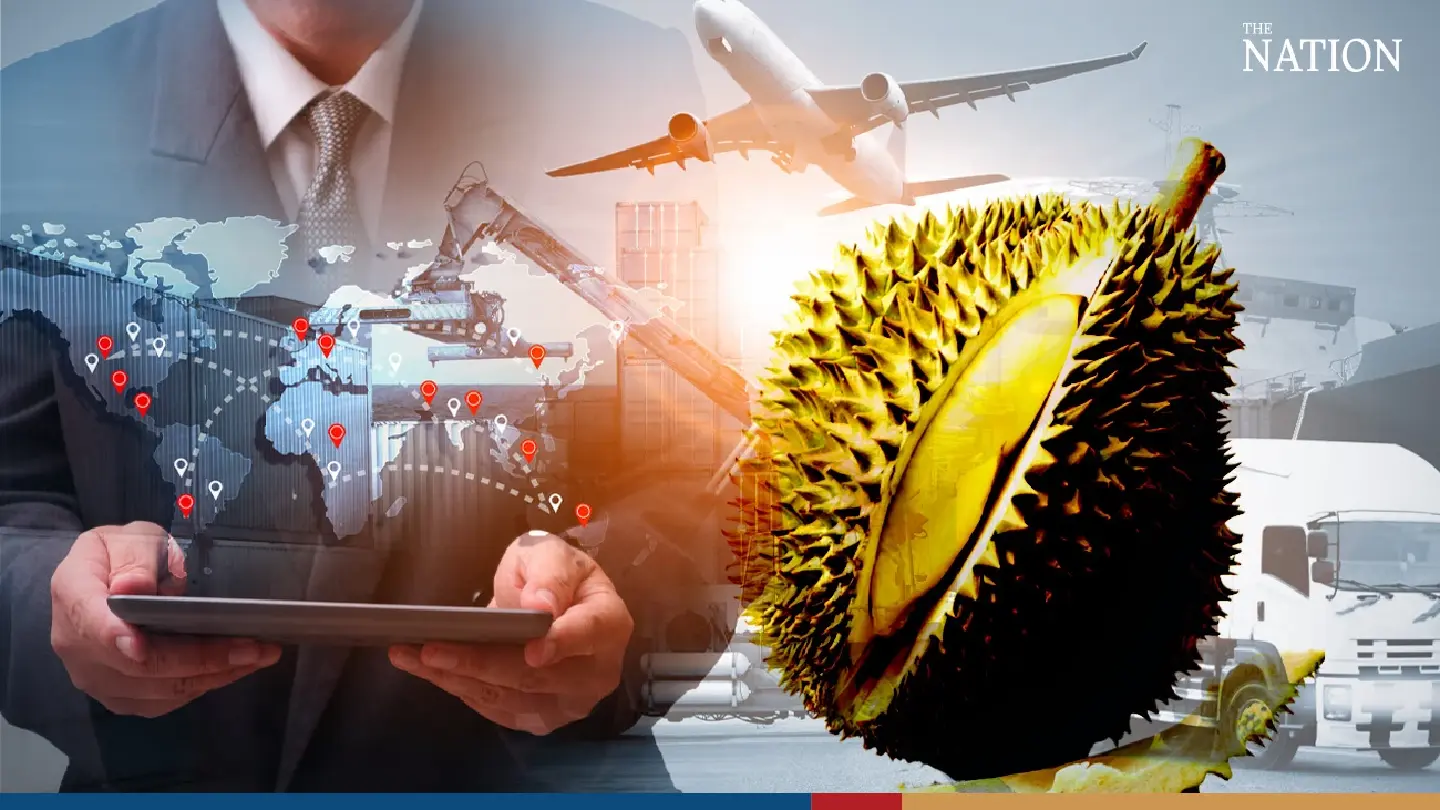 Thai durian exports to China soar in 2023, boosted by improved transportation