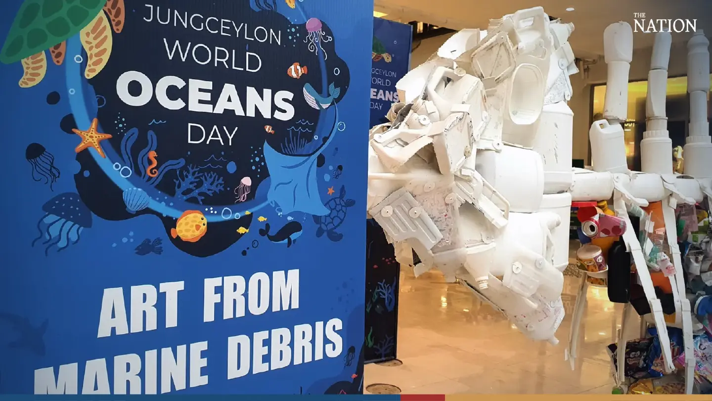 Experience an Extraordinary Upcycled Art Exhibition at Jungceylon