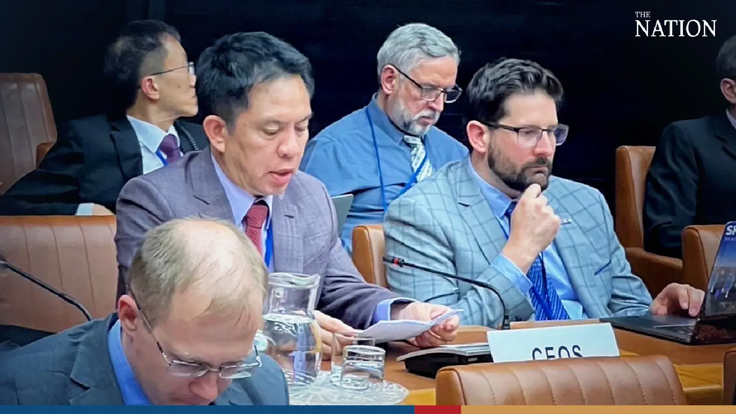 Thailand is ready to join other nations in peaceful development and utilization of space Thailand is ready to join other nations in peaceful development and utilization of space