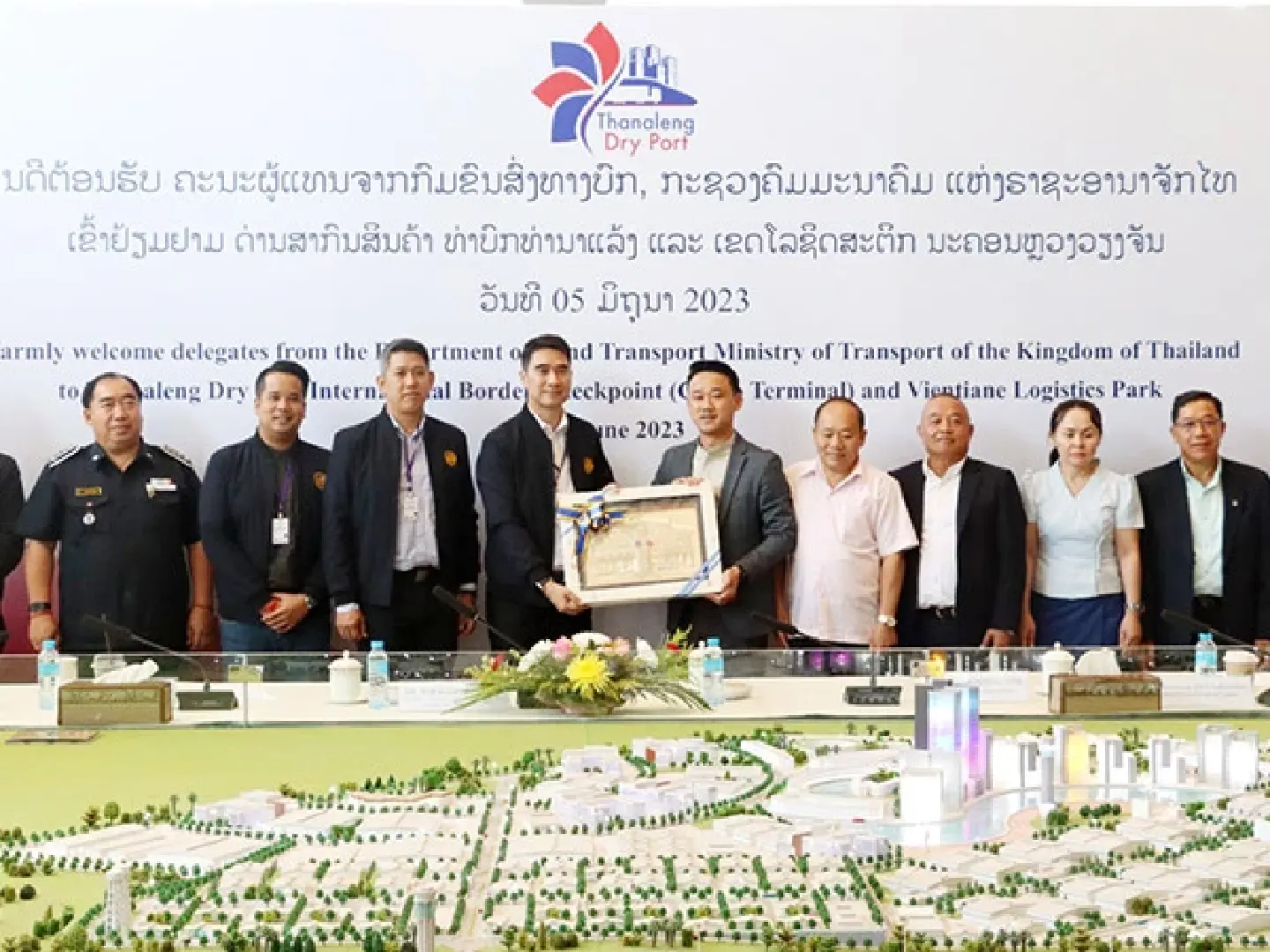 Thanaleng Dry Port, Thai authorities seek common ground to speed up cross-border freight transport Thanaleng Dry Port, Thai authorities seek common ground to speed up cross-border freight transport