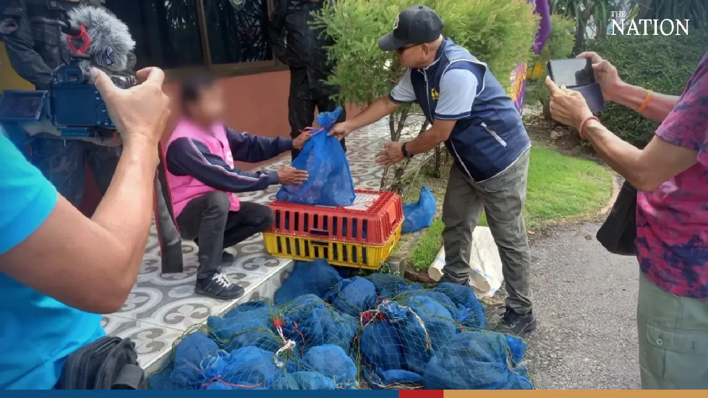 2 arrested as Thai cops foil another shipment of monkeys to Laos 2 arrested as Thai cops foil another shipment of monkeys to Laos