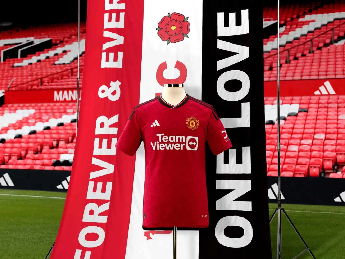 Adidas and Manchester United launch new 2023/24 season home kit Adidas and Manchester United launch new 2023/24 season home kit