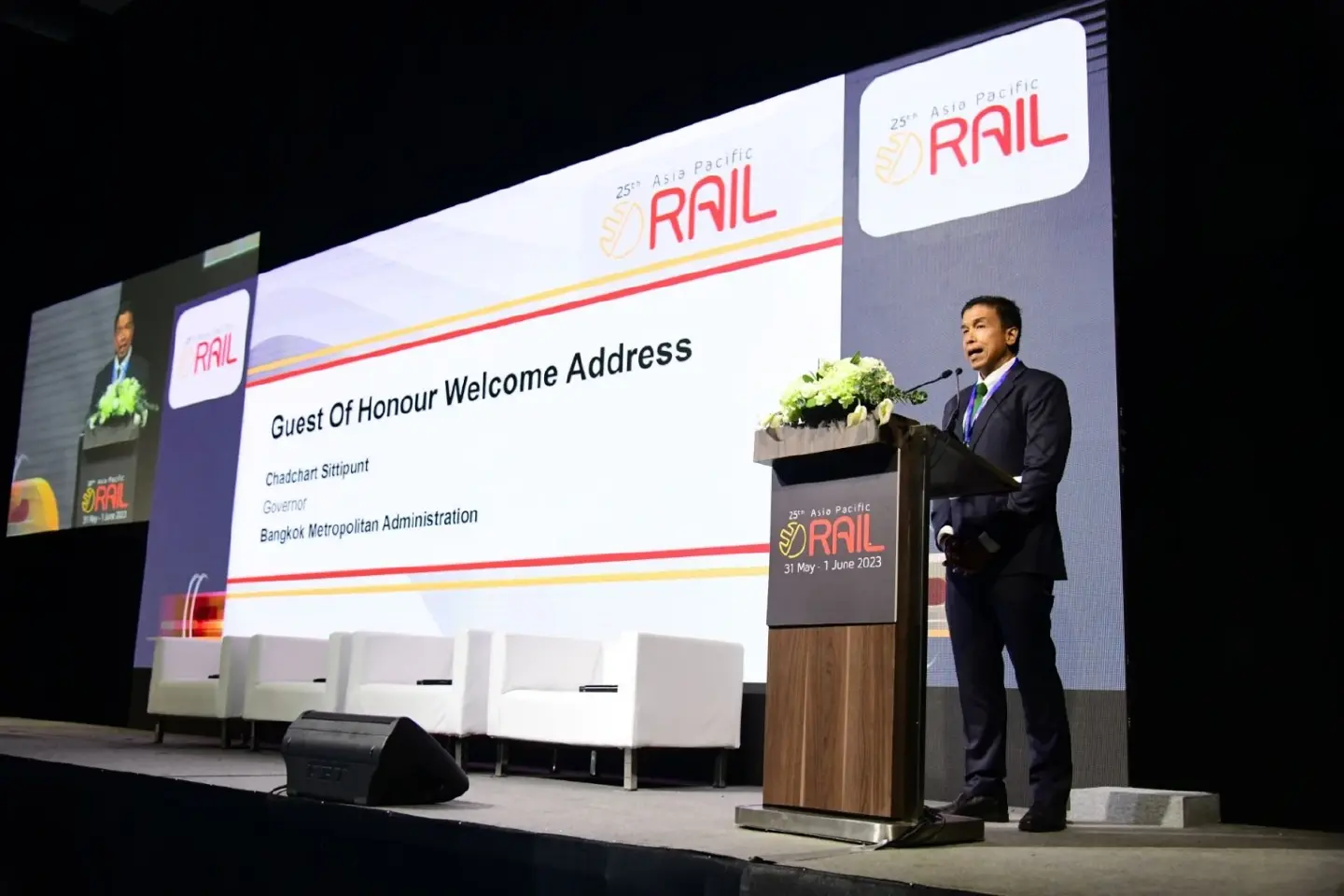 Railways are the key to unlocking Bangkok’s traffic gridlock: Chadchart Railways are the key to unlocking Bangkok’s traffic gridlock: Chadchart