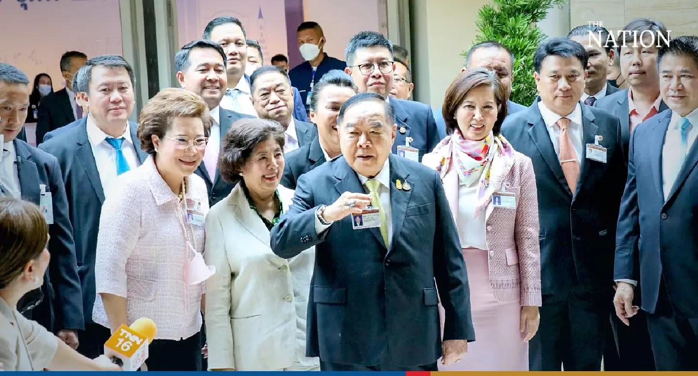 Prawit’s UK visit revives rumours about secret coalition with Pheu Thai