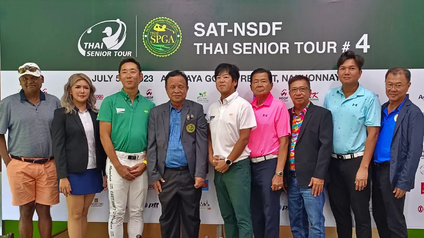 Thai Senior Tour 2023 in Nakhon Nayok,Total prize 1 million