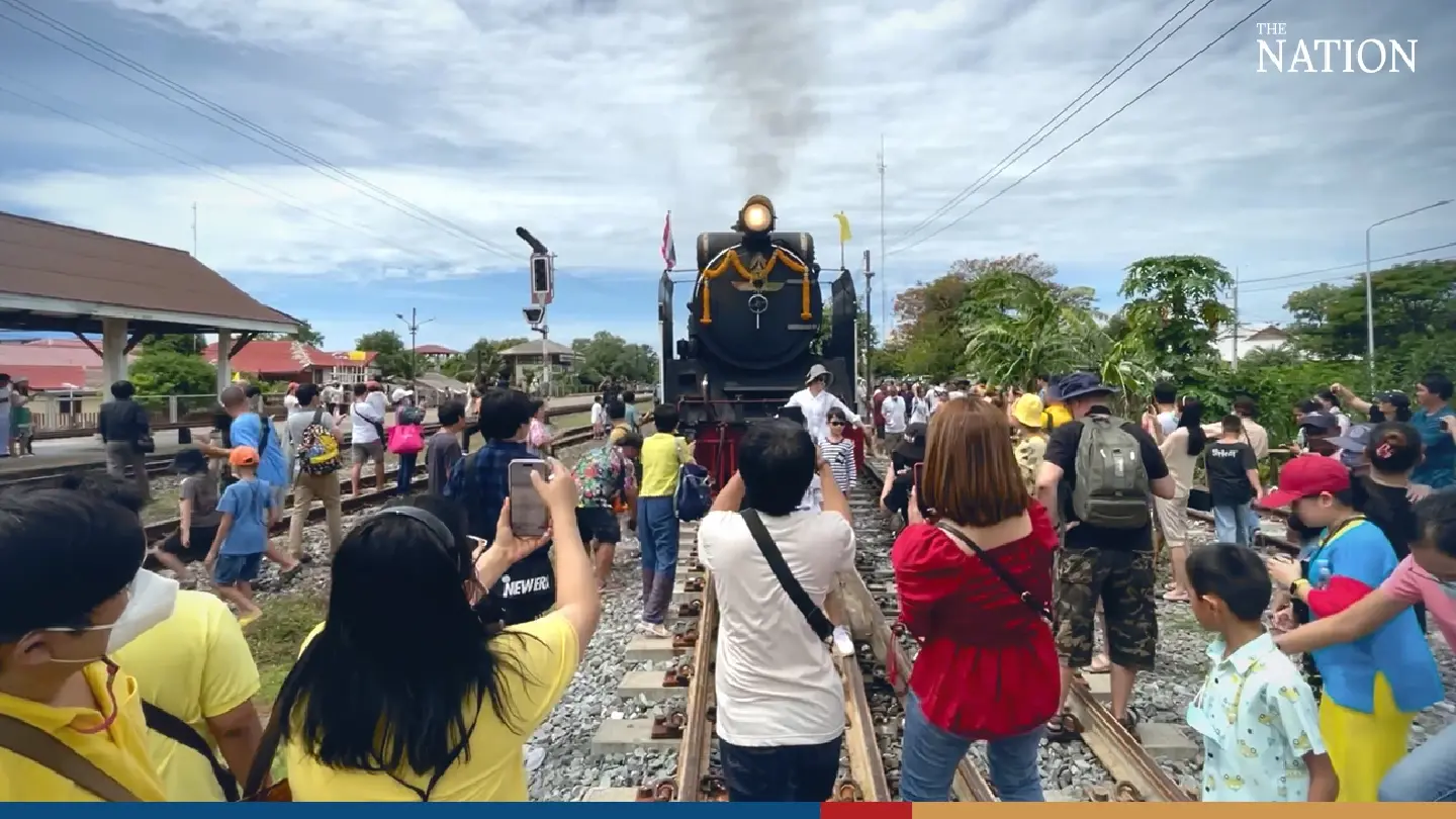 Historic train trip to mark His Majesty’s birthday