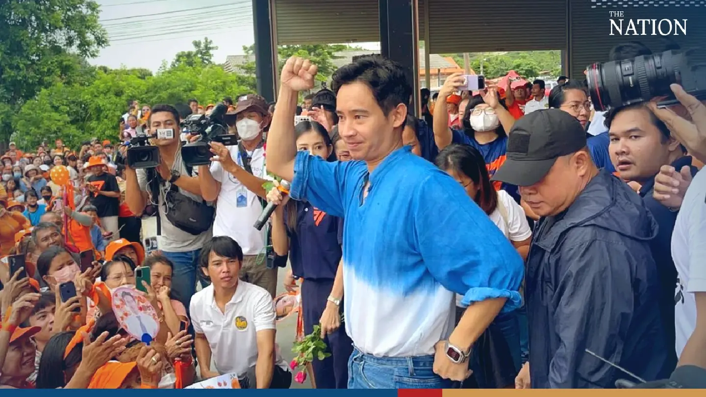 Pita promises Pheu Thai-led coalition will not overlook Chanthaburi residents Pita promises Pheu Thai-led coalition will not overlook Chanthaburi residents