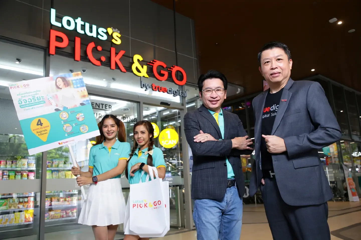 Lotus’s Pick & Go by True Digital, Thailand’s first unmanned store is now live