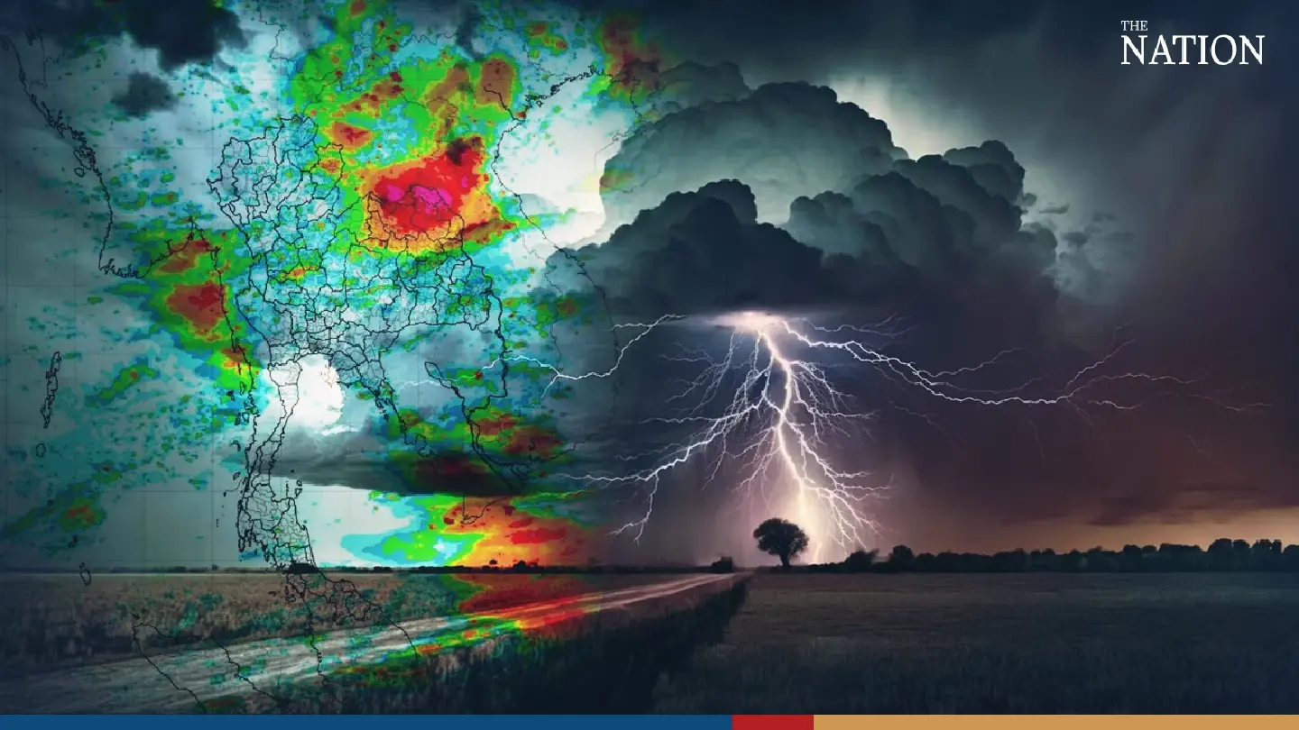 Downpours forecast for most of Thailand till Thursday