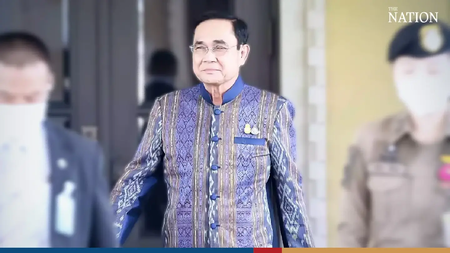 PM Prayut gets ready for his departure from Government House