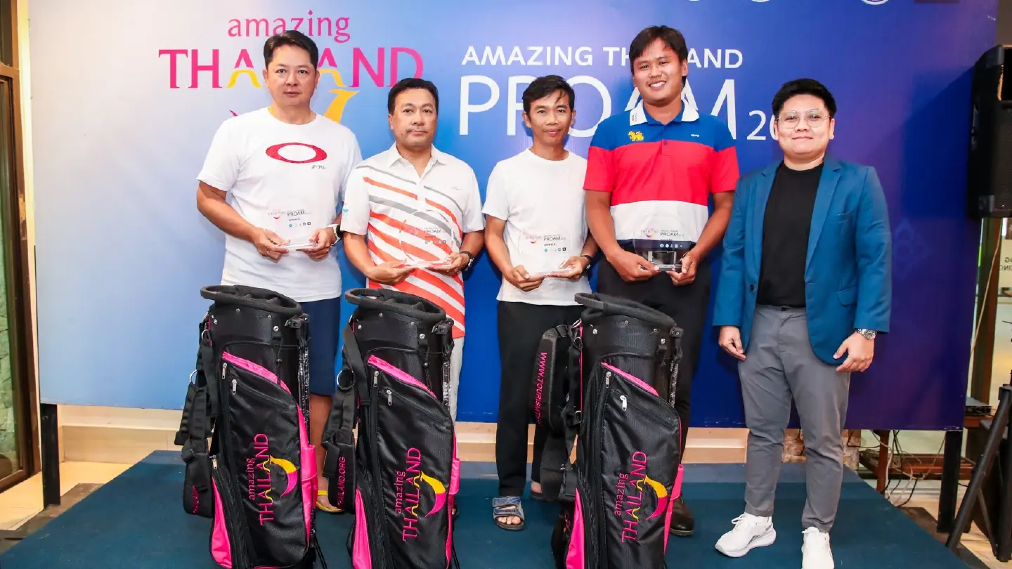 "Thanphisit" led the Tourism Authority of Thailand team 3 Pro-Am golf championships Amazing Thailand Treasure Hill "Thanphisit" led the Tourism Authority of Thailand team 3 Pro-Am golf championships Amazing Thailand Treasure Hill