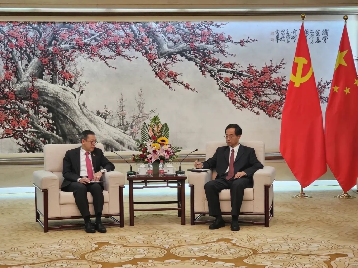 Permanent Secretary for Foreign Affairs co-chaired Thailand - China Strategic Dialogue