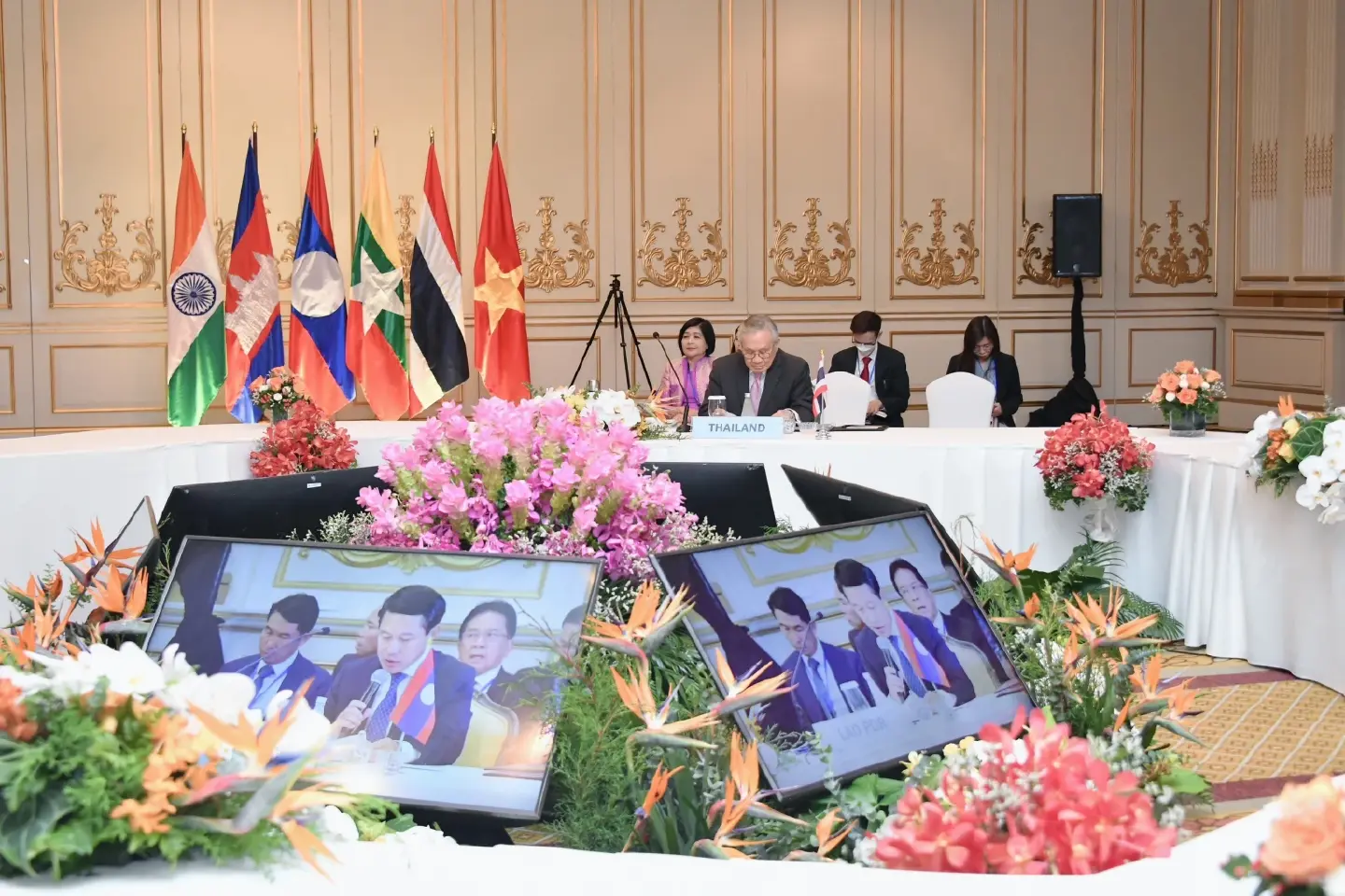 12th Mekong - Ganga Cooperation Foreign Ministers Meeting in Bangkok