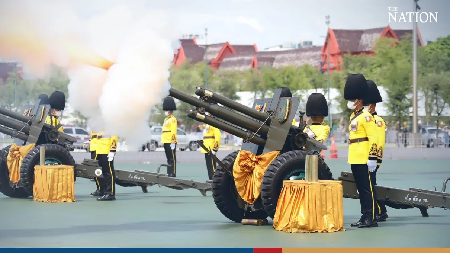 Thailand’s Military celebrates King's birthday with royal salute