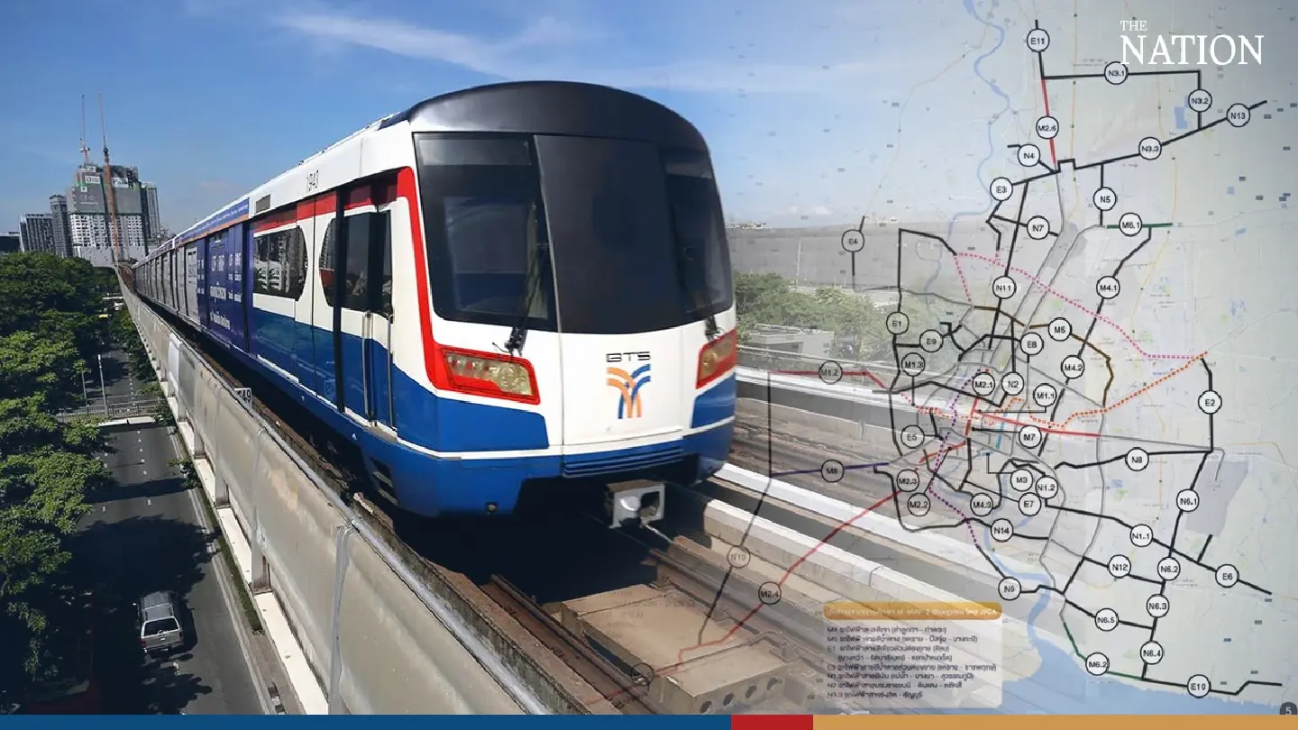 New transport master plan ready for Bangkok metropolis New transport master plan ready for Bangkok metropolis