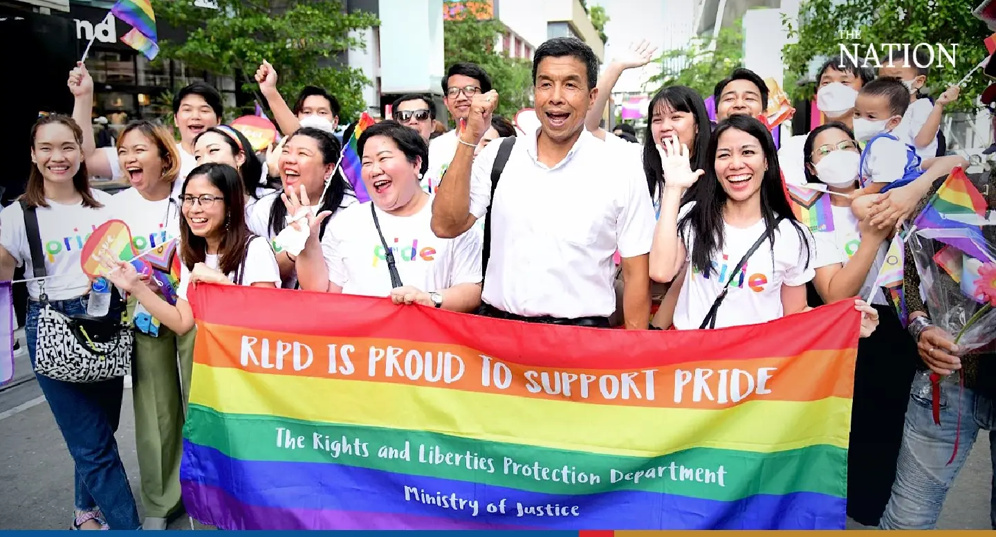 Chadchart wants Pride to continue every month, week, day, hour, and second