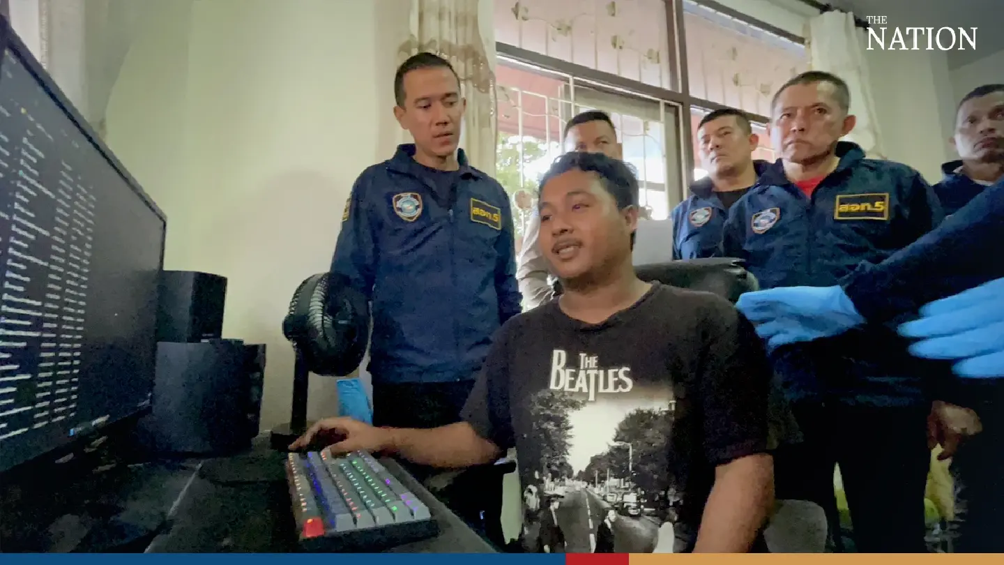Cyber police arrest Phuket native for selling big lots of personal data online Cyber police arrest Phuket native for selling big lots of personal data online