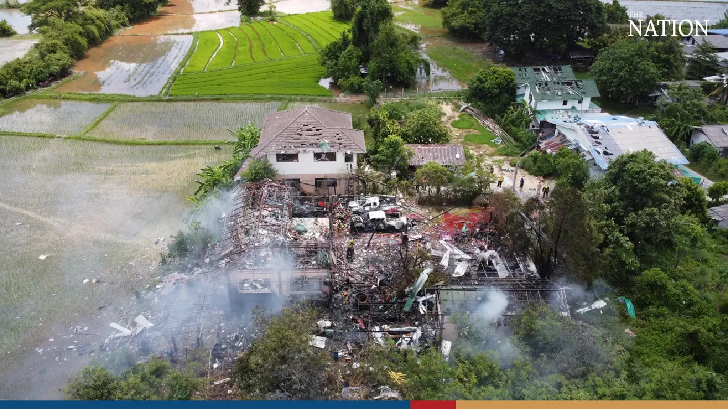 Explosion in Chiang Mai fireworks factory leaves 11 people injured