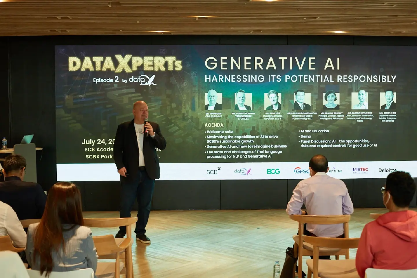 SCB DataX holds an event on "Generative AI: Harnessing Its Potential Responsibly" SCB DataX holds an event on "Generative AI: Harnessing Its Potential Responsibly"