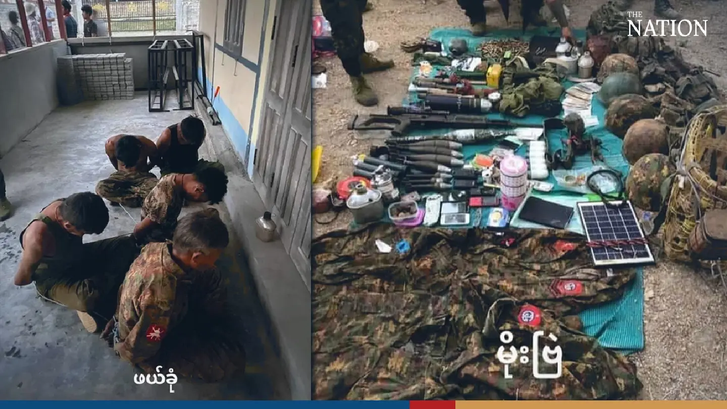 Resistance forces beat back Myanmar attempt to seize their military base Resistance forces beat back Myanmar attempt to seize their military base