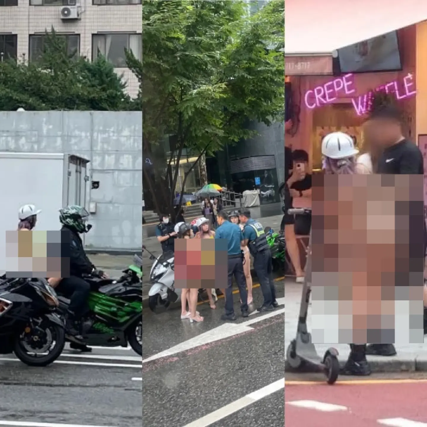 Bikinis in downtown Seoul spark 'indecent exposure' row