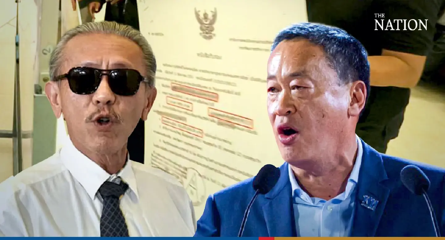 Srettha hits back at Chuwit, vows lawsuit after whistleblower lands a blow Srettha hits back at Chuwit, vows lawsuit after whistleblower lands a blow