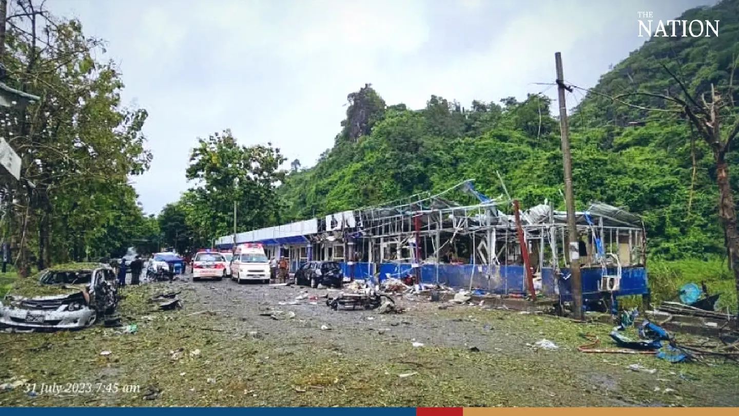 Myanmar airstrikes injure locals in Dimawhso township Myanmar airstrikes injure locals in Dimawhso township