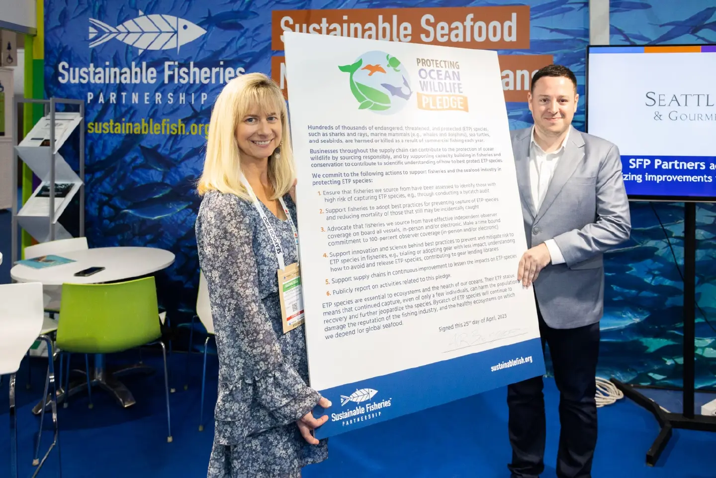 Thai Union and Sustainable Fisheries Partnership record successes in first year Thai Union and Sustainable Fisheries Partnership record successes in first year