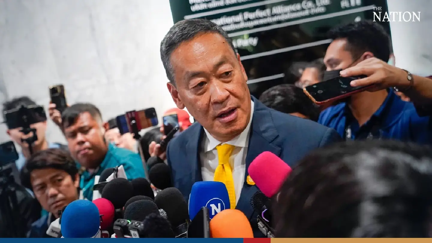Srettha praises Prayut after their ‘historic meeting’ at Government House