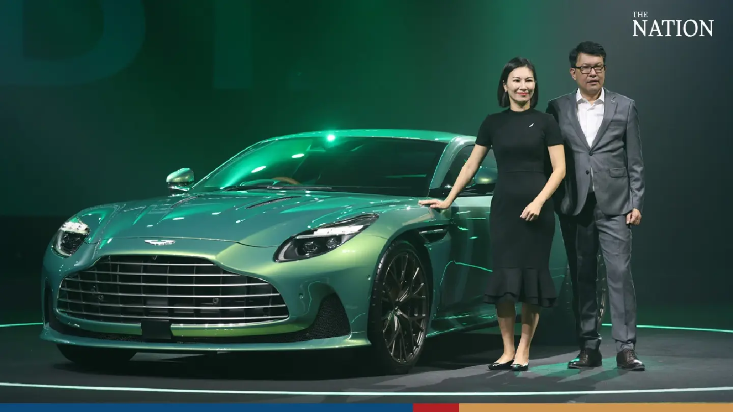Price of new Aston Martin can race from 22 million to 36 million baht in seconds Price of new Aston Martin can race from 22 million to 36 million baht in seconds