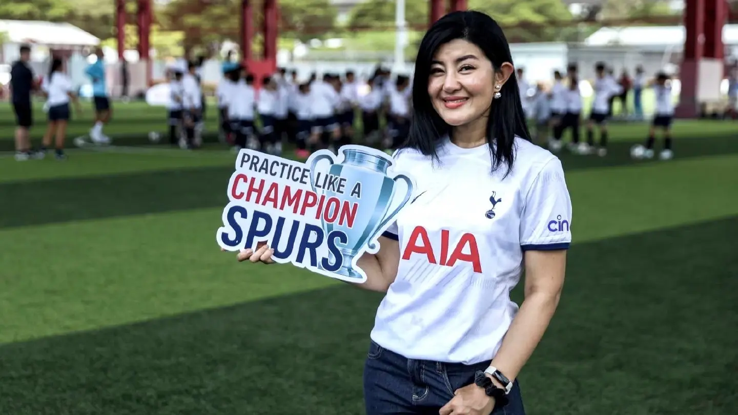 AIA Thailand joins hands with Tottenham Hotspur Football Club to organise ‘AIA Football Clinic 2023’