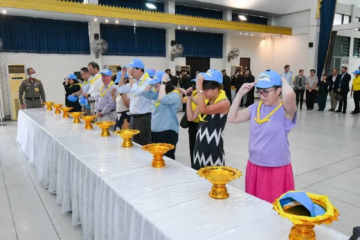 Diplomatic Corps visit 904 Royal Volunteers Training Centre