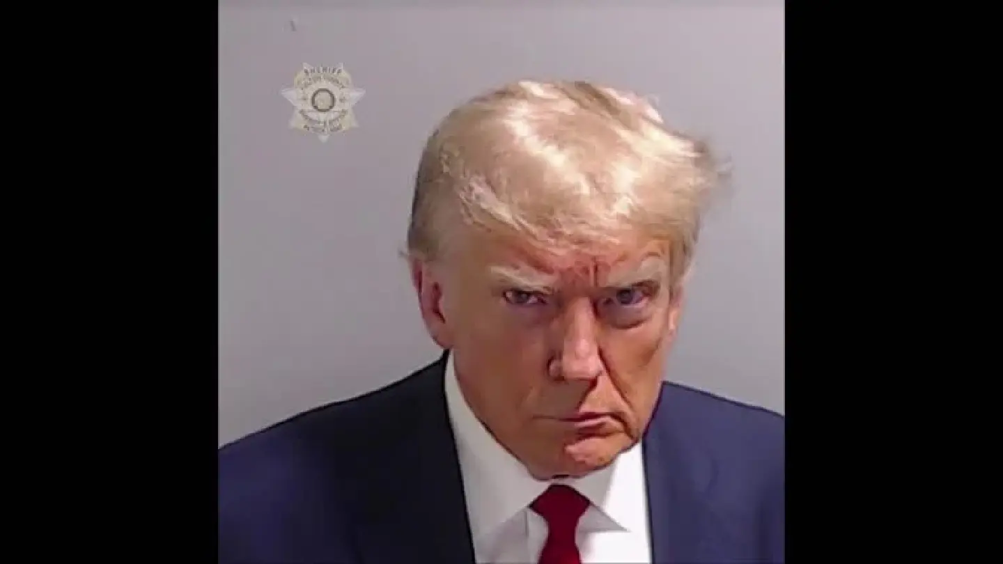 Donald Trump's mug shot is released