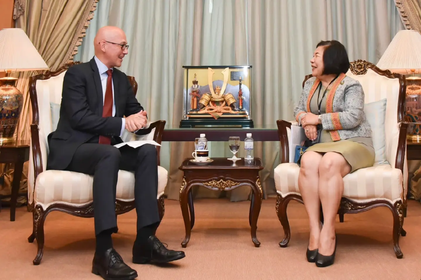 UK Ambassador and Deputy Permanent Secretary for Foreign Affairs discuss multilateral reforms