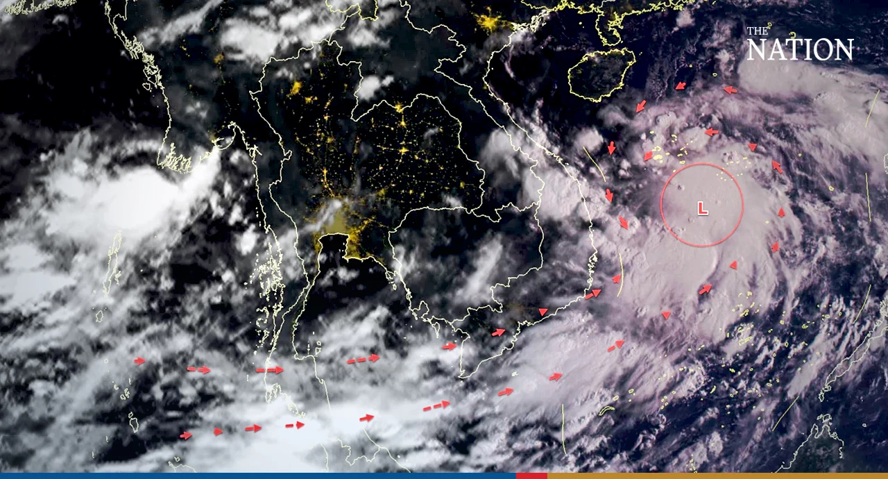 Scattered thundershowers continue nationwide