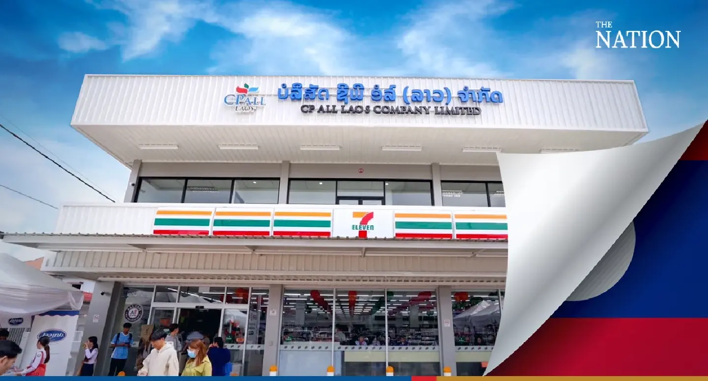 Residents of Vientiane flock to newly opened 7-Eleven