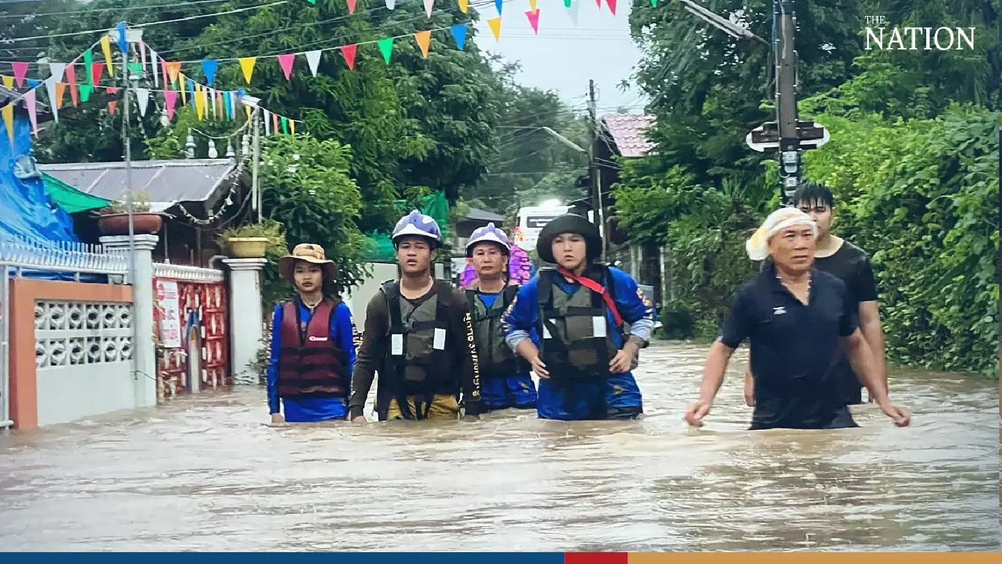 Torrential rains inundate large swathes of Thailand