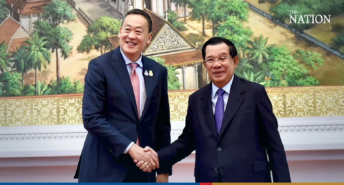 Srettha meets Hun Sen as he concludes Cambodia trip on a high Srettha meets Hun Sen as he concludes Cambodia trip on a high