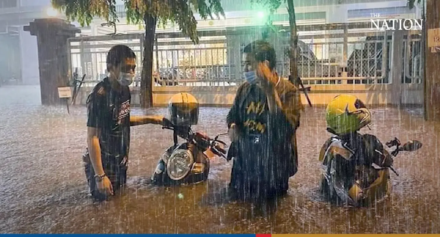 Heavy rain to affect 44 provinces including Bangkok