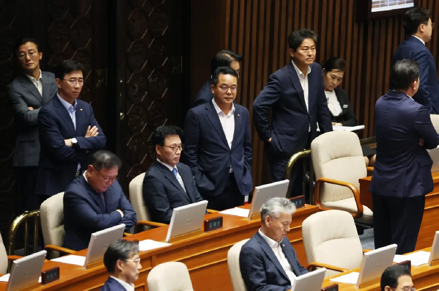 S Korea Parliament passes arrest motion against opposition leader, dismissal motion against PM S Korea Parliament passes arrest motion against opposition leader, dismissal motion against PM