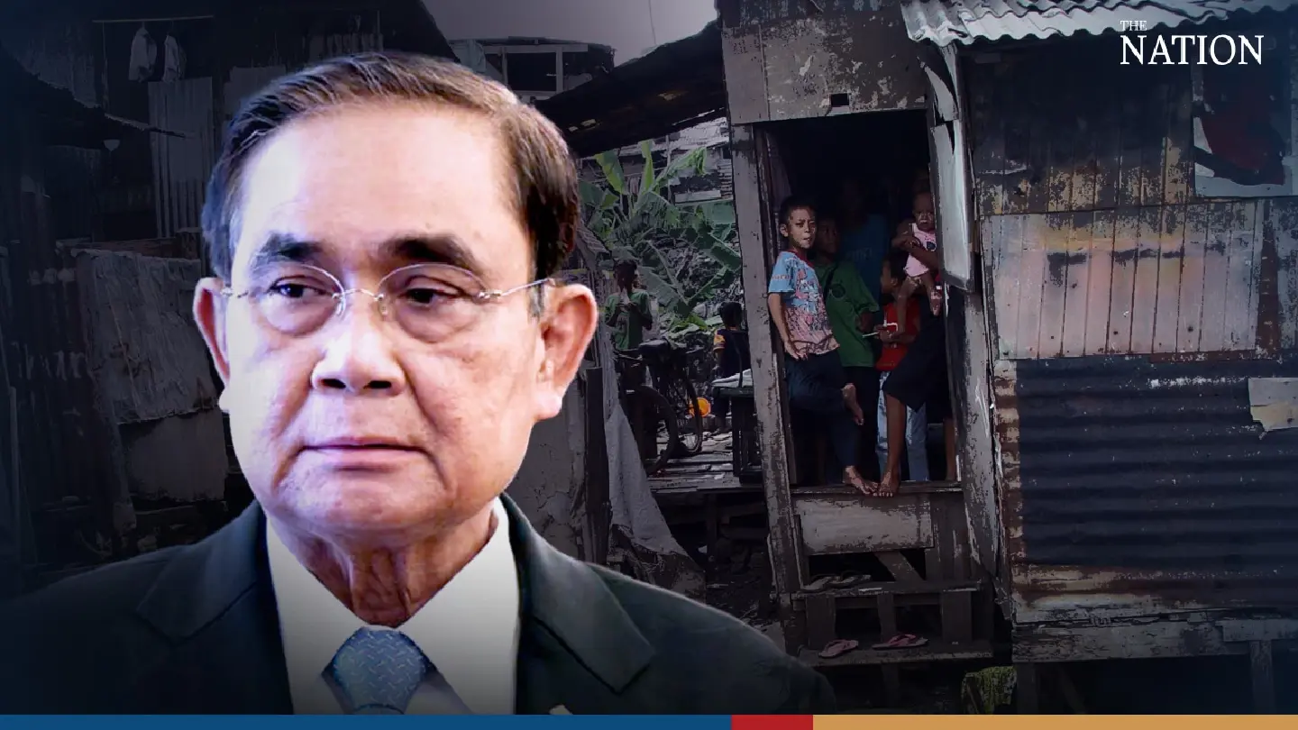 More than 6% of all Thais still live on less than 2,803 baht per month