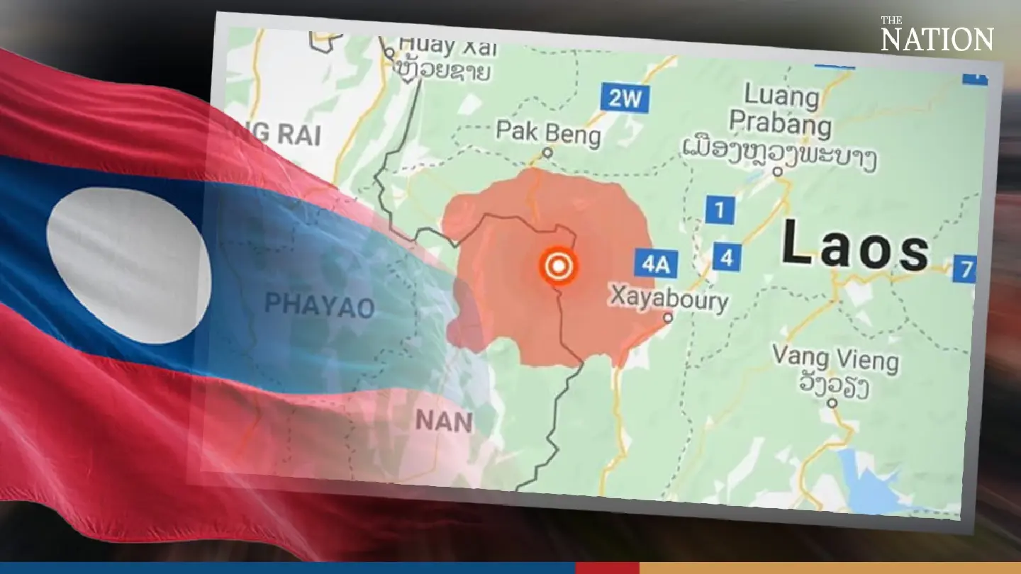 Thais feel tremors as 4.1-magnitude quake hits Laos