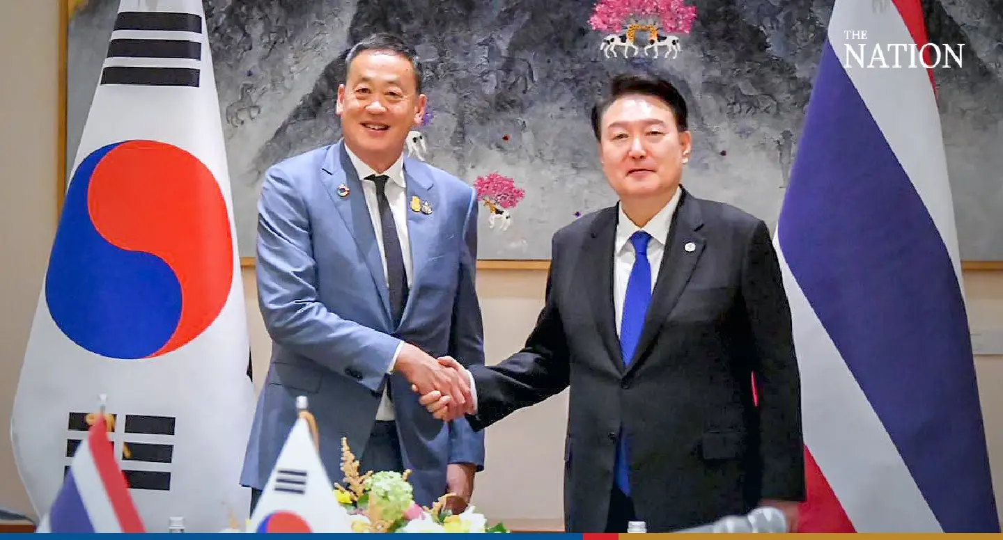 Srettha and South Korea president pledge closer bilateral ties at meeting in New York Srettha and South Korea president pledge closer bilateral ties at meeting in New York