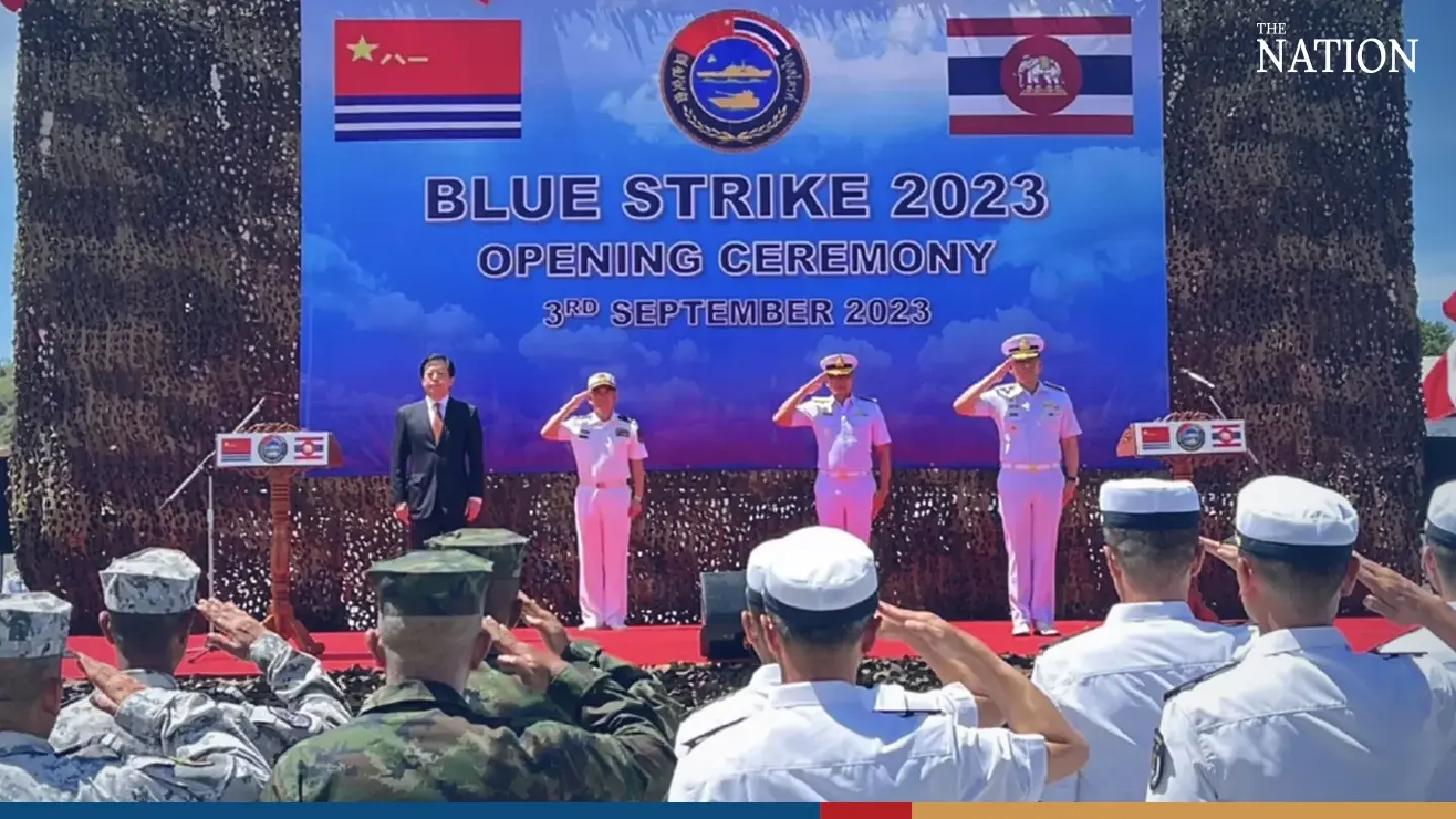 Sino-Thai navy exercises formally kick off on Sunday in Chonburi Sino-Thai navy exercises formally kick off on Sunday in Chonburi