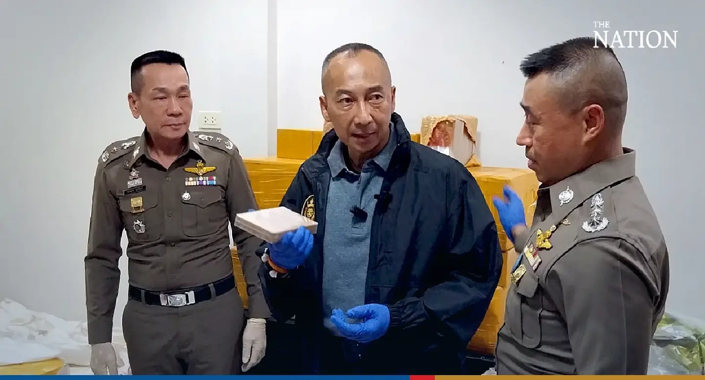 More than Bt300-million of drugs seized in Nakhon Pathom raid