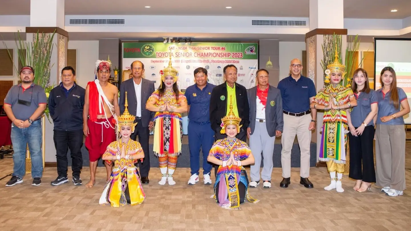 Golf Thai Senior Tour, the last event of the year.