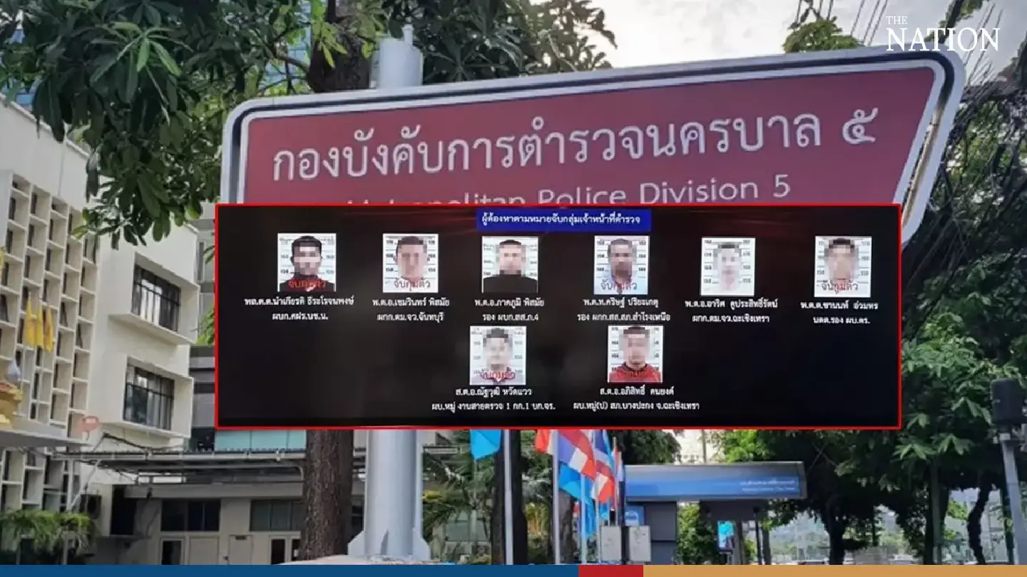 Surachate’s close aide among police officers arrested in ‘Big Cleaning Day’