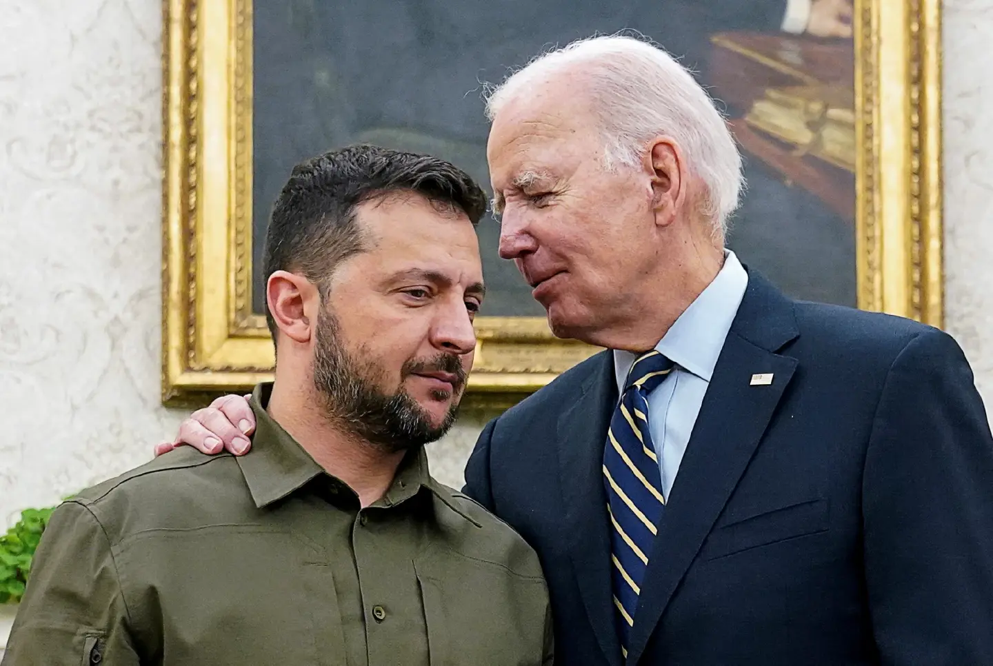 Zelenskyy delivers message to US lawmakers on war as some Republican support softens Zelenskyy delivers message to US lawmakers on war as some Republican support softens