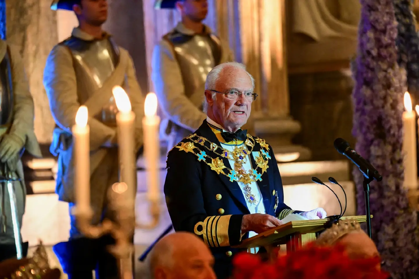 Swedes celebrate King Carl XVI Gustaf's 50 years on the throne Swedes celebrate King Carl XVI Gustaf's 50 years on the throne